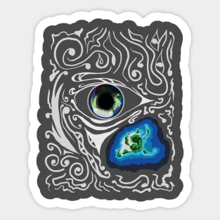 Antarctic Eye Sticker